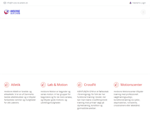 Tablet Screenshot of hvidovre-atletik.dk